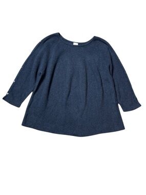 POETRY Cotton Linen Crewneck Sweater size 14